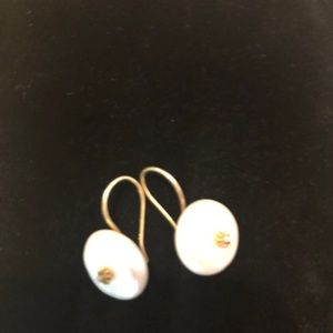 Jewelry - Freshwater and gold plated drop earrings Jewelry - Freshwater and gold plated drop earrings